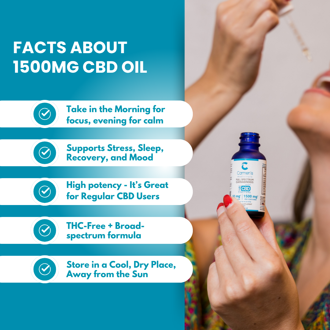 CBD Oil - 1500mg