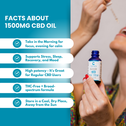 CBD Oil - 1500mg