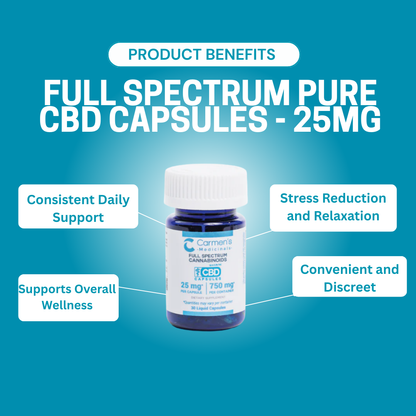 CBD Capsules - 25mg