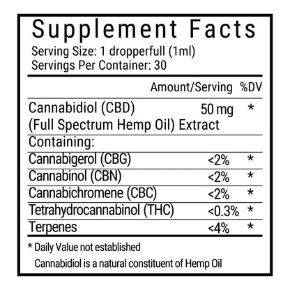 CBD Oil - 1500mg