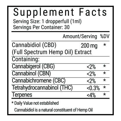 CBD Oil - 6000mg