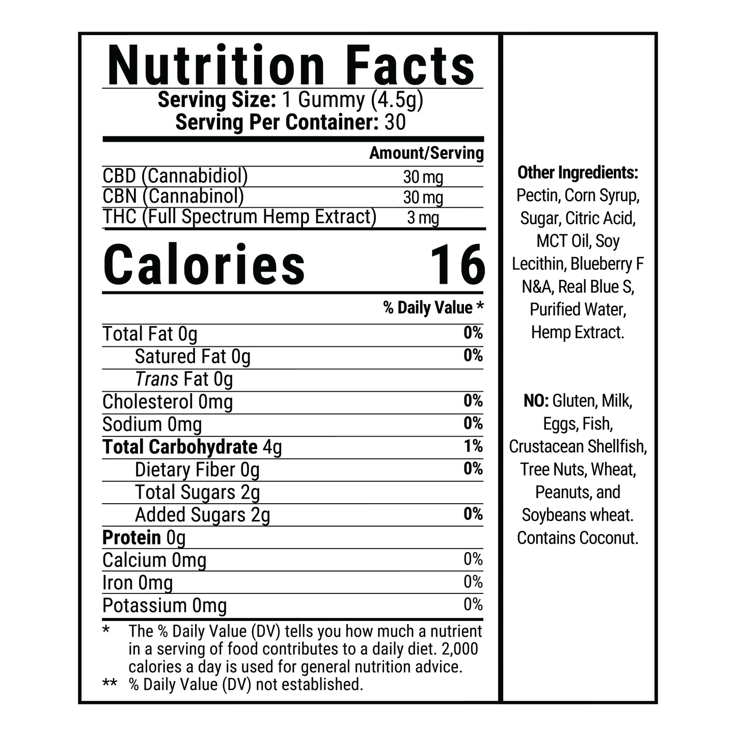 Sleep Gummies - 30MG