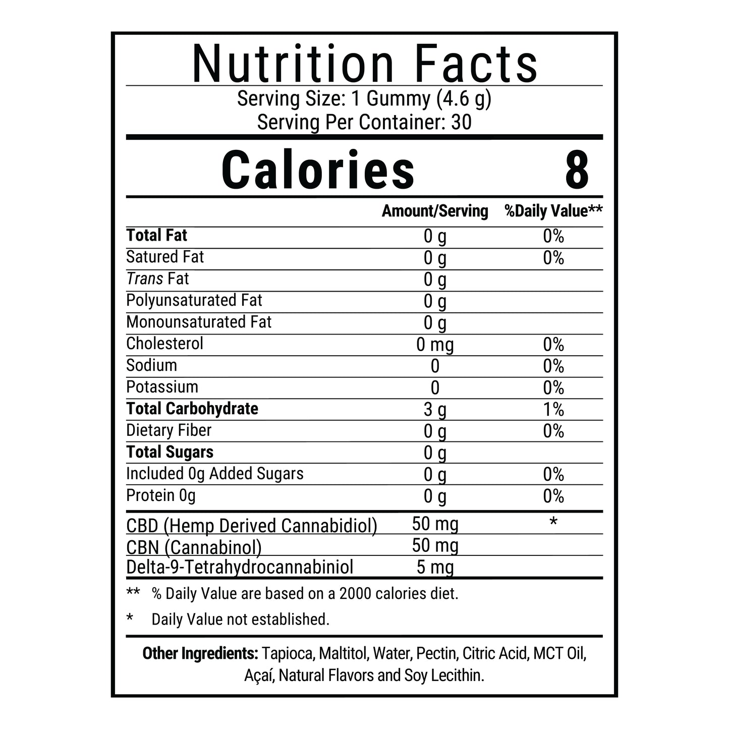 Sleep Gummies - 50MG