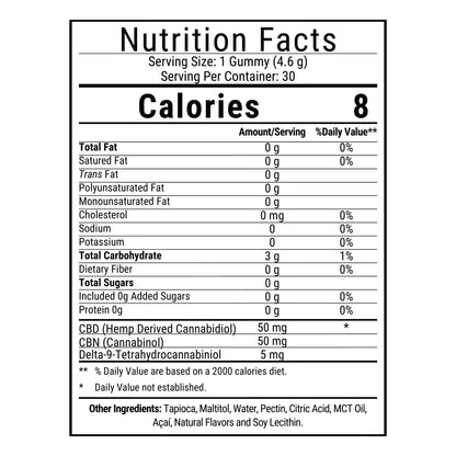 Sleep Gummies - 50MG